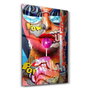 Wallity Pintura Decorativa de Vidrio Templado 70 x 110 cm